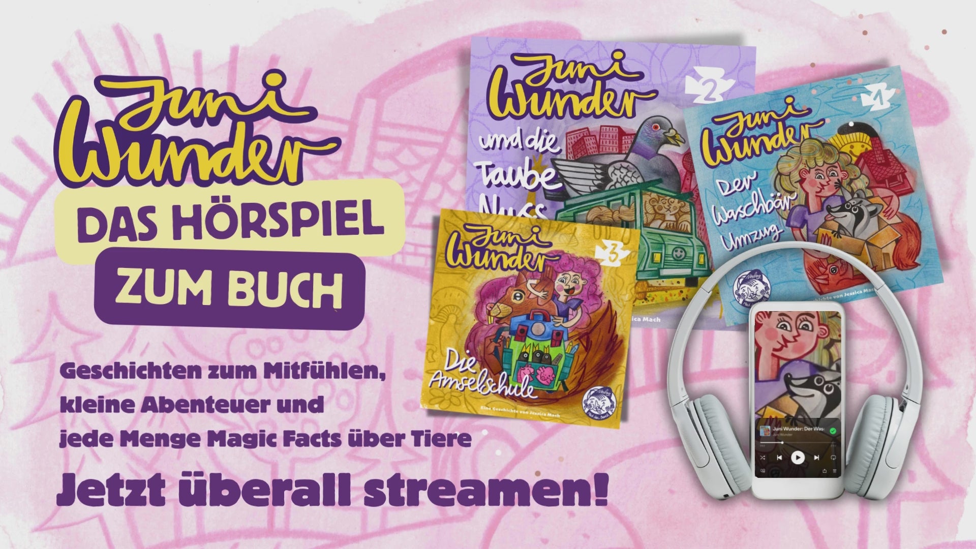 Video laden: Ein Teaser hier zum Anhören zu den Hörspielfolgen - kostenlos anhören